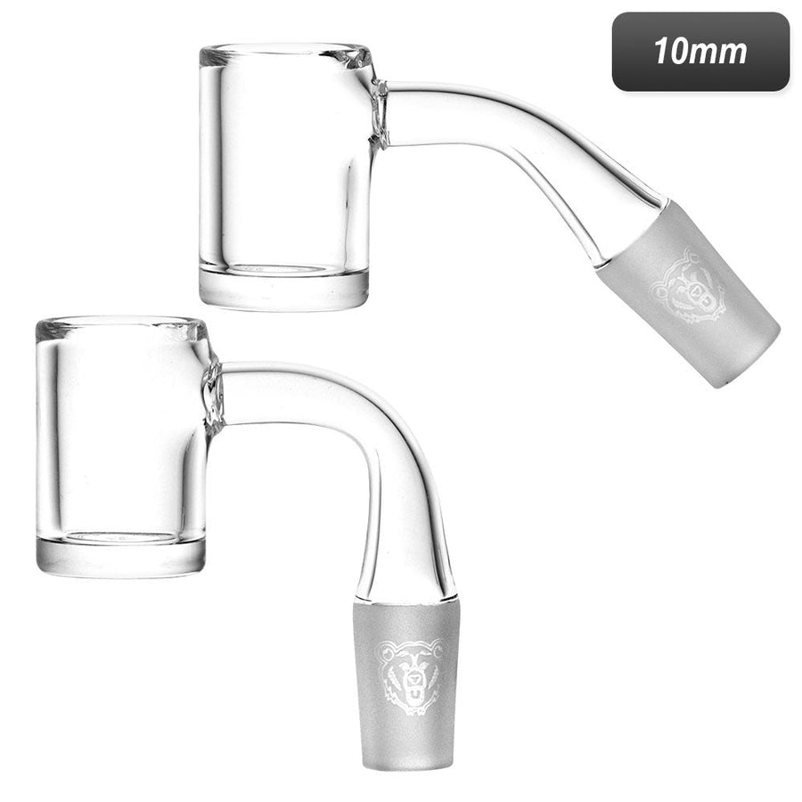 Bear Quartz V2 Flat 22MM Banger | 10mm M - Headshop.com