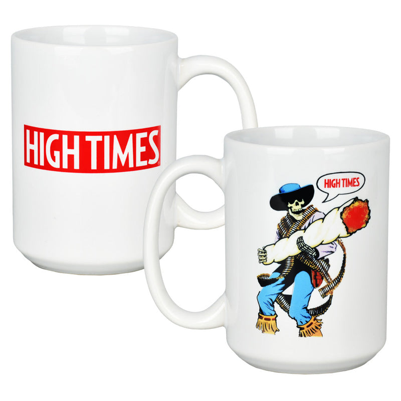 High Times Ceramic Mug - 15oz / Cowboy - Headshop.com