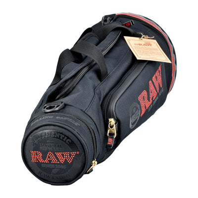 RAW Multi-compartment Cone Duffel Bag - 21"x9" / Black - Headshop.com