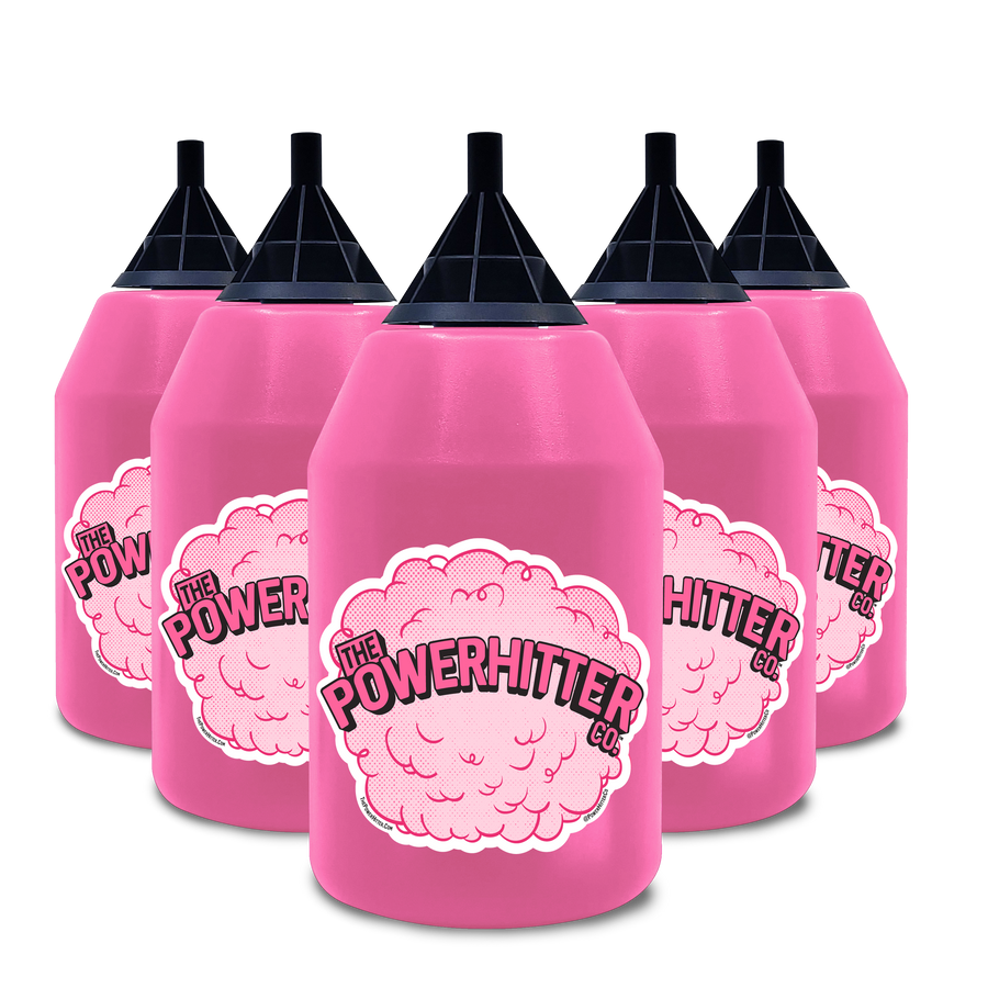 Authentic PowerHitter by The PowerHitter Co.-Pink 5 Pack - Headshop.com