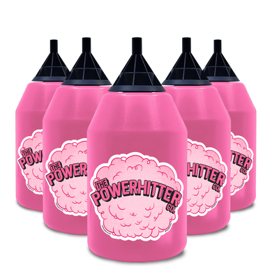 Authentic PowerHitter by The PowerHitter Co.-Pink 5 Pack - Headshop.com