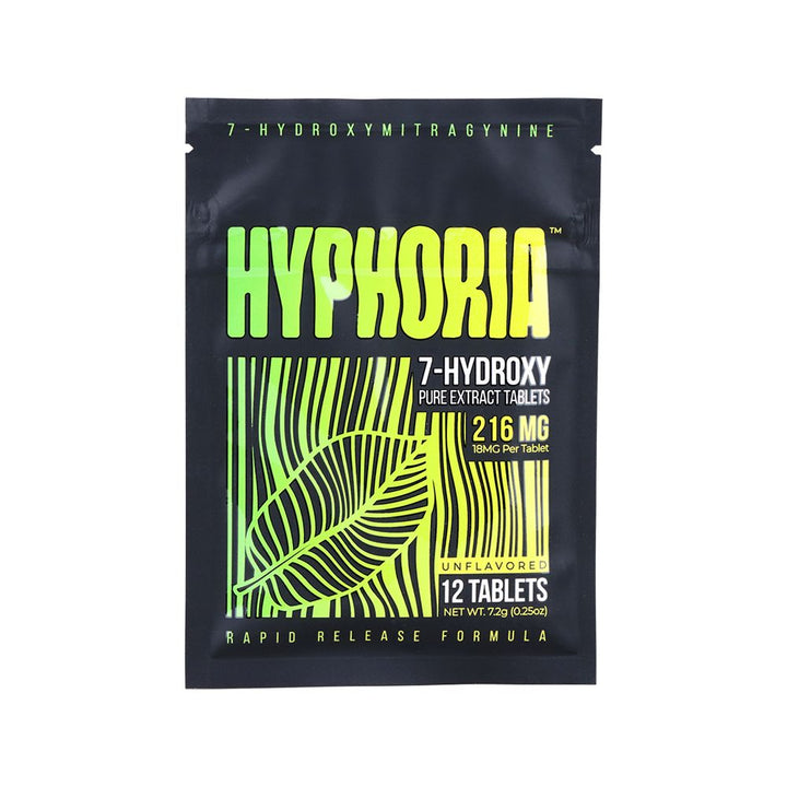 Hyphoria 7-Hydroxymitragynine Tablets - 18MG / 12pc 5ct - Headshop.com