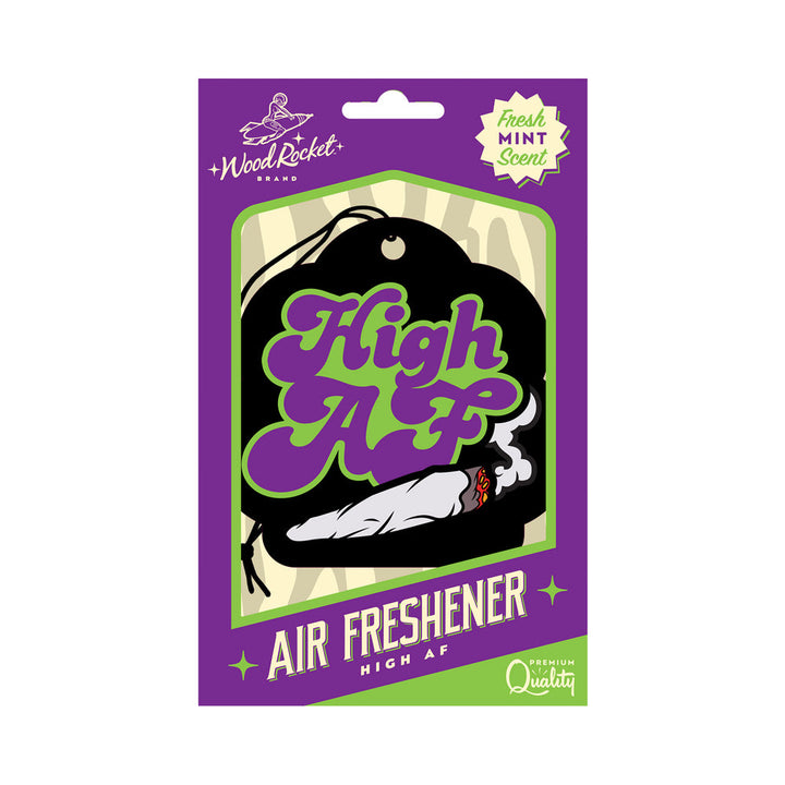 Wood Rocket Air Freshener High AF - Headshop.com