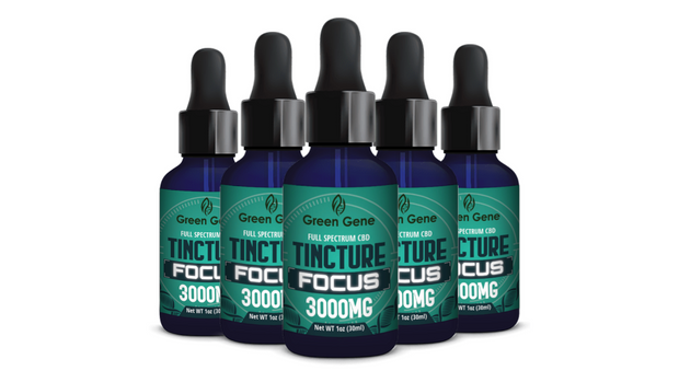 Full Spectrum FOCUS CBD Oil 1000MG or 3000MG (Kosher) - Headshop.com