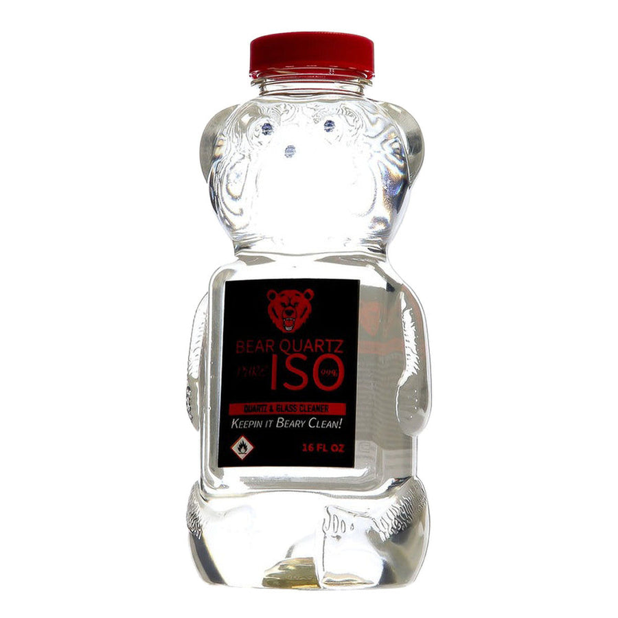 Bear Quartz 99% Isopropyl Alcohol Cleaner | 16oz | 24pc Case - Headshop.com