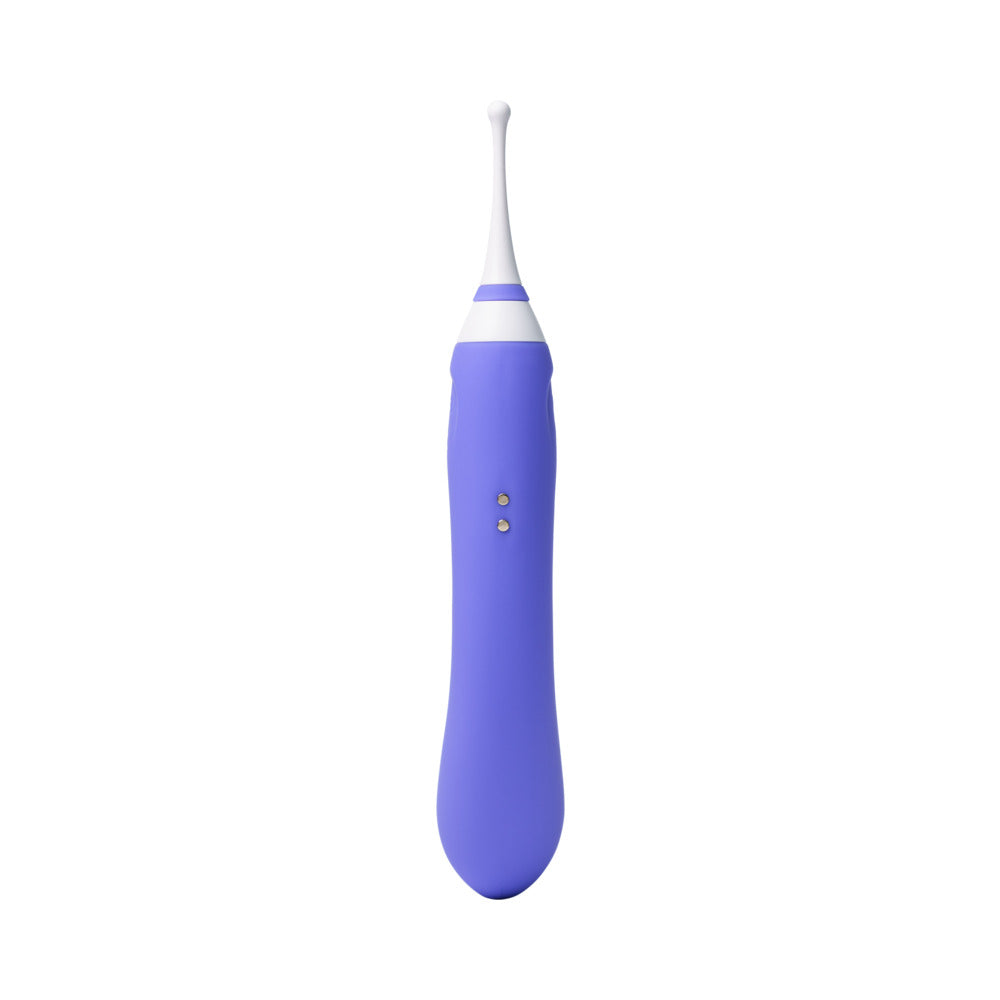 Lovense Hyphy Bluetooth Remote-Controlled Dual-End Vibrator Clitoral and G-Spot Stimulator - Headshop.com