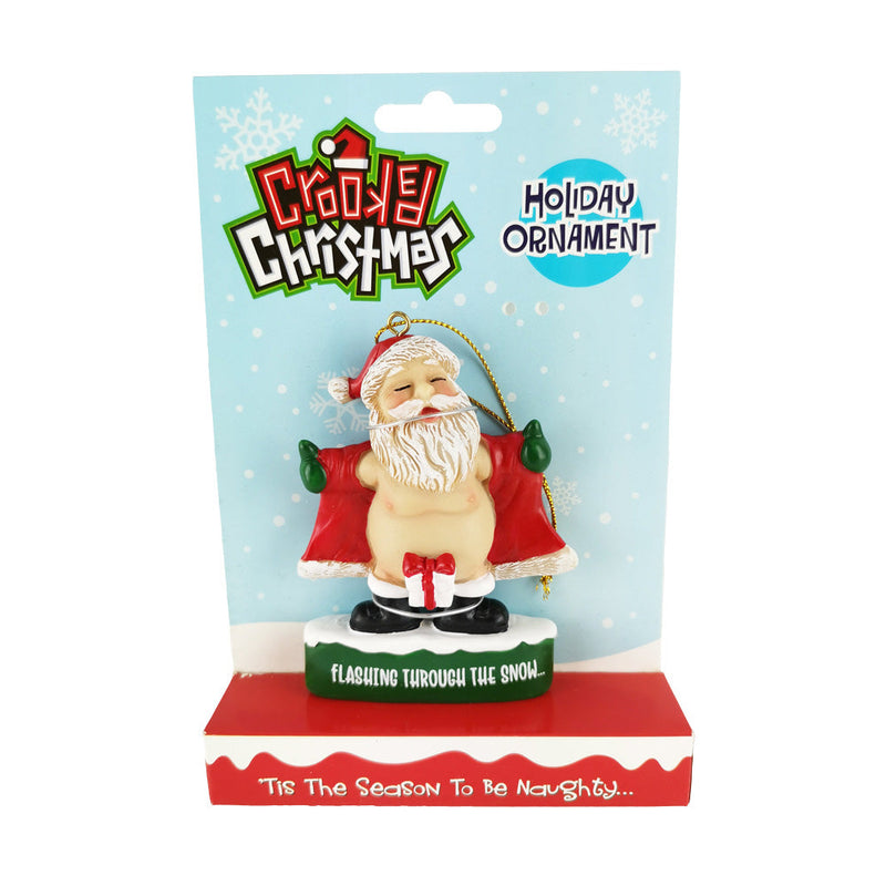 Crooked Christmas Ornament - Flashing Through The Snow - Headshop.com