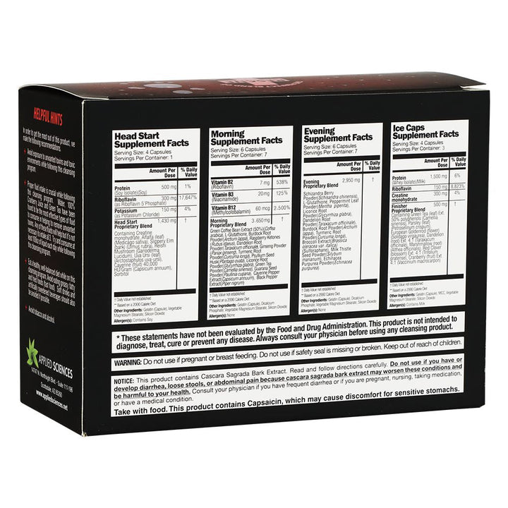 Rescue Detox 7 Day Thermogenic Cleanse Detox Kit