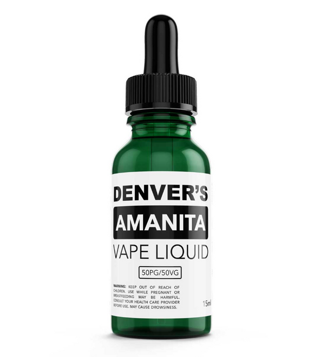 Amanita Mushroom Vape Juice | Muscimol E Liquid | 15,000mg Frosted Donut - Headshop.com