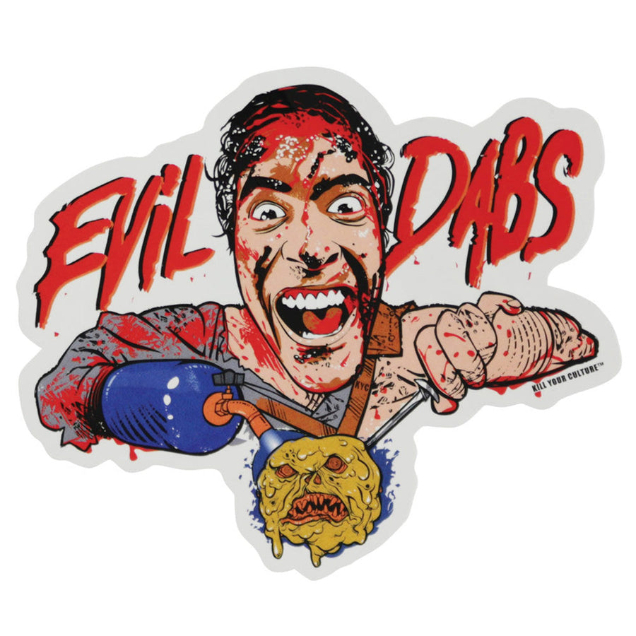 Evil Dabs Sticker - Headshop.com