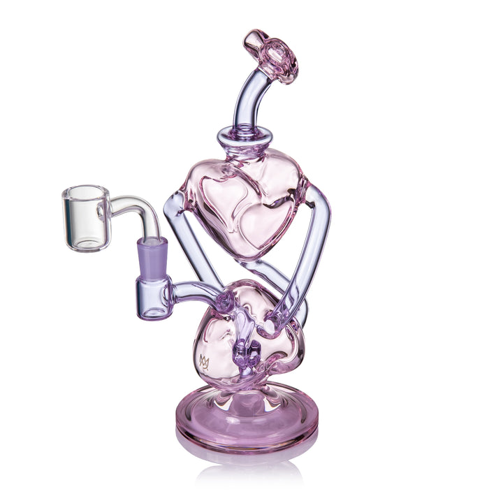 Mj Arsenal HTH (Heart to Heart) Mini Dab Rig - Headshop.com