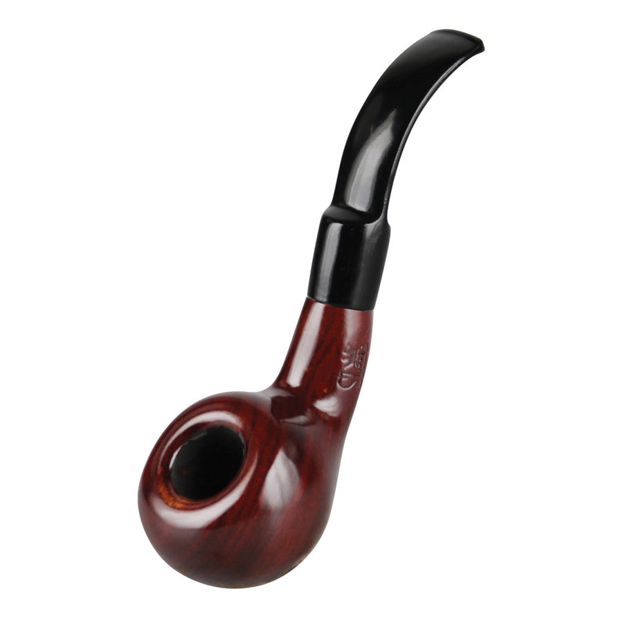 Pulsar Shire Pipes Bent Tomato Cherry Wood - 5.3" - Headshop.com