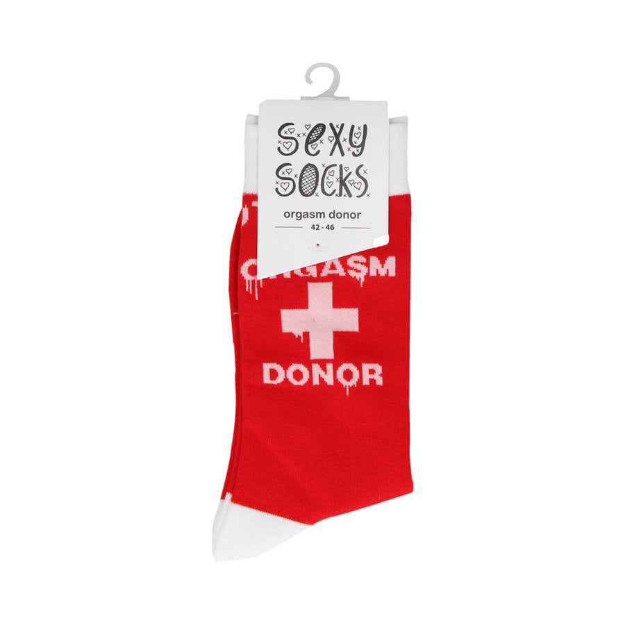 Shots Sexy Socks Orgasm Donor M/L - Headshop.com