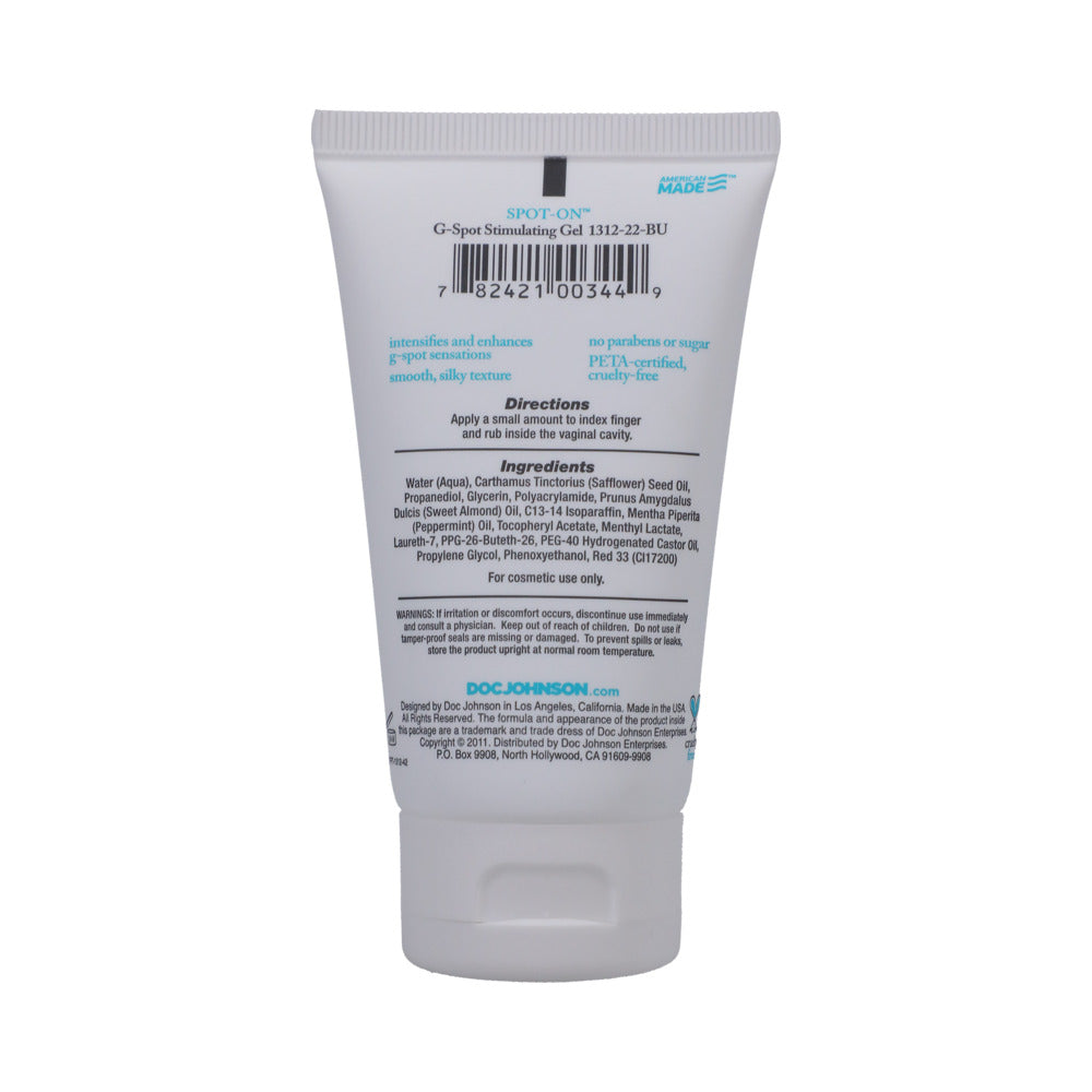 Spot-On G-Spot Stimulating Gel 2oz. - Headshop.com