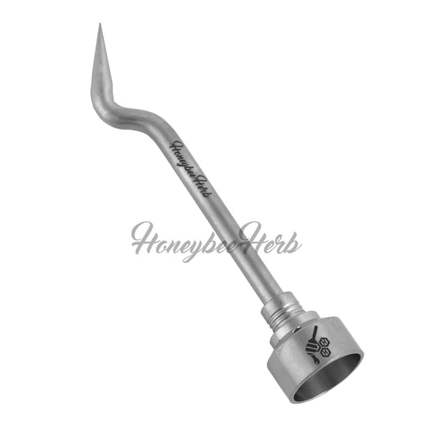 TITANIUM BENT PENCIL WITH CARB CAP - Headshop.com