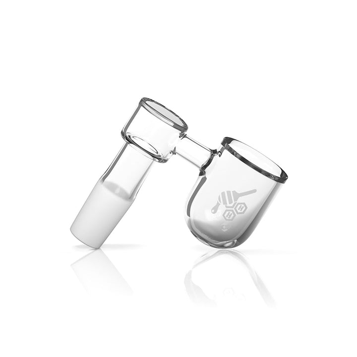 HONEY BEVEL BOWL SIDECAR QUARTZ BANGER - 90° DEGREE | YL - Headshop.com