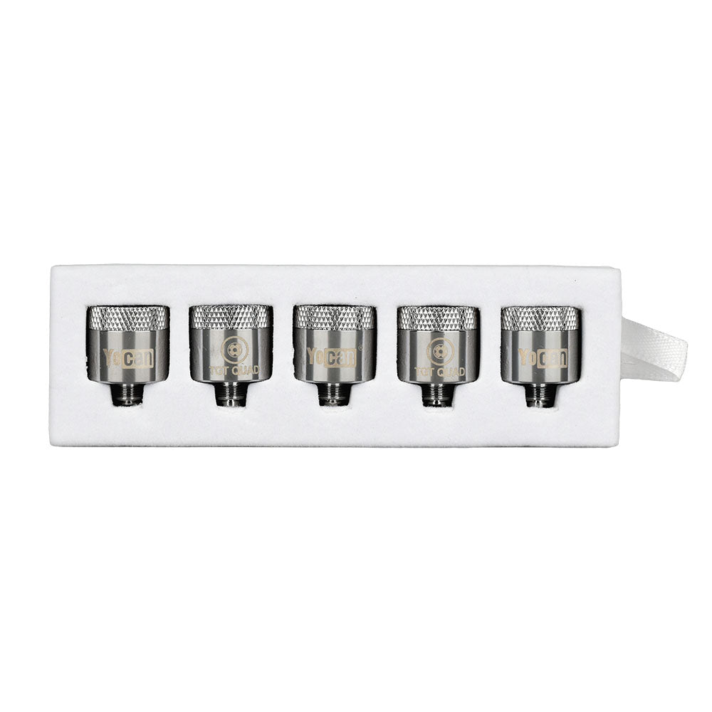 Yocan Pillar Replacement TGT Quad Coil - 5PC BOX - Headshop.com