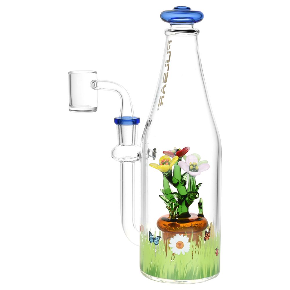 Pulsar Flower Garden Bottle Rig - 8.5" / 14mm F - Headshop.com