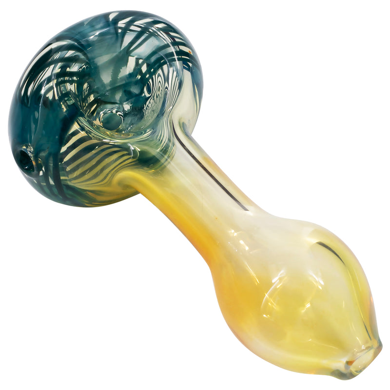 LA Pipes Color Cake Swirl Glass Pipe - Headshop.com