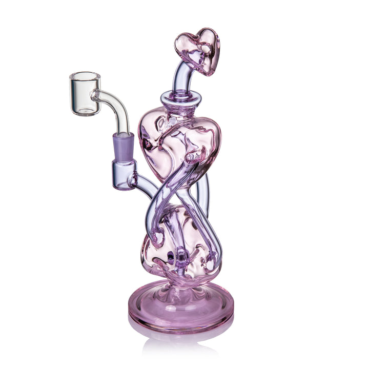 Mj Arsenal HTH (Heart to Heart) Mini Dab Rig - Headshop.com