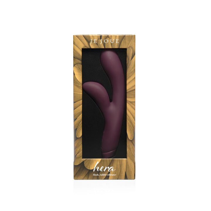 Je Joue Hera Rechargeable Silicone Rabbit Vibrator Purple - Headshop.com