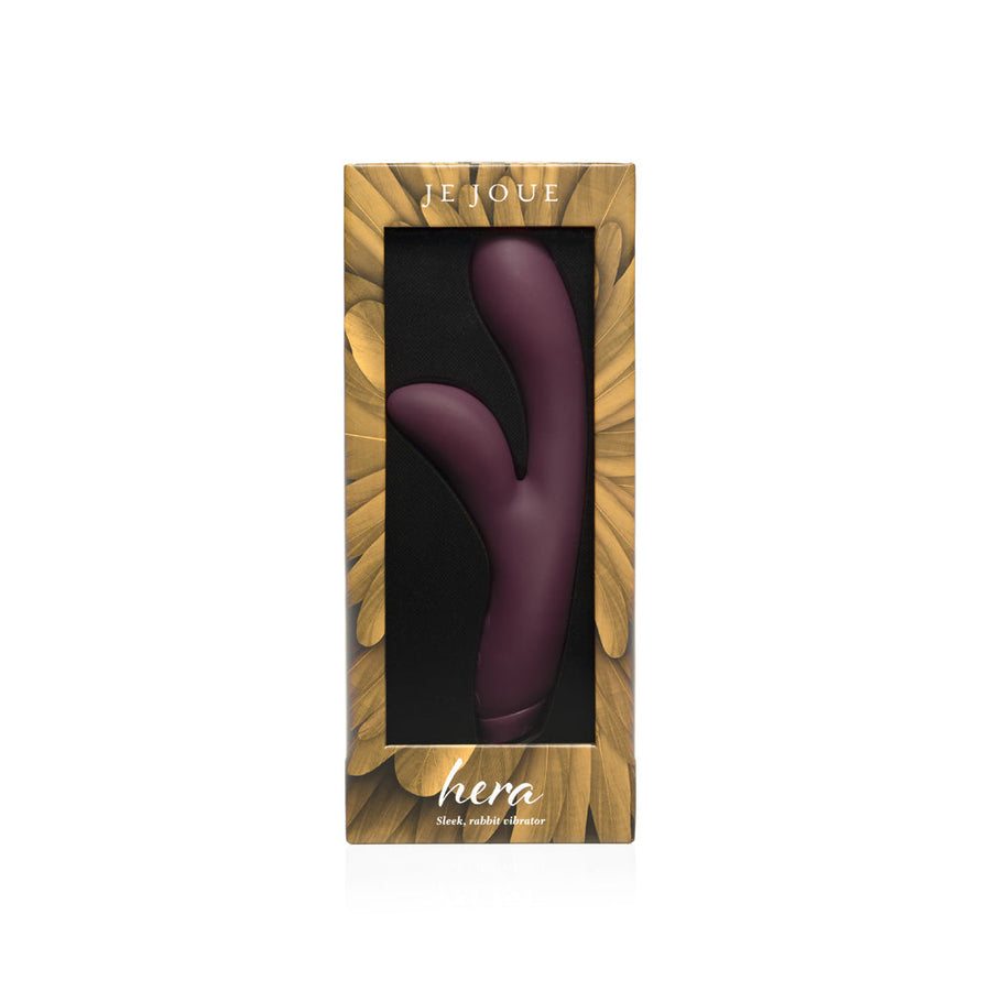 Je Joue Hera Rechargeable Silicone Rabbit Vibrator Purple - Headshop.com