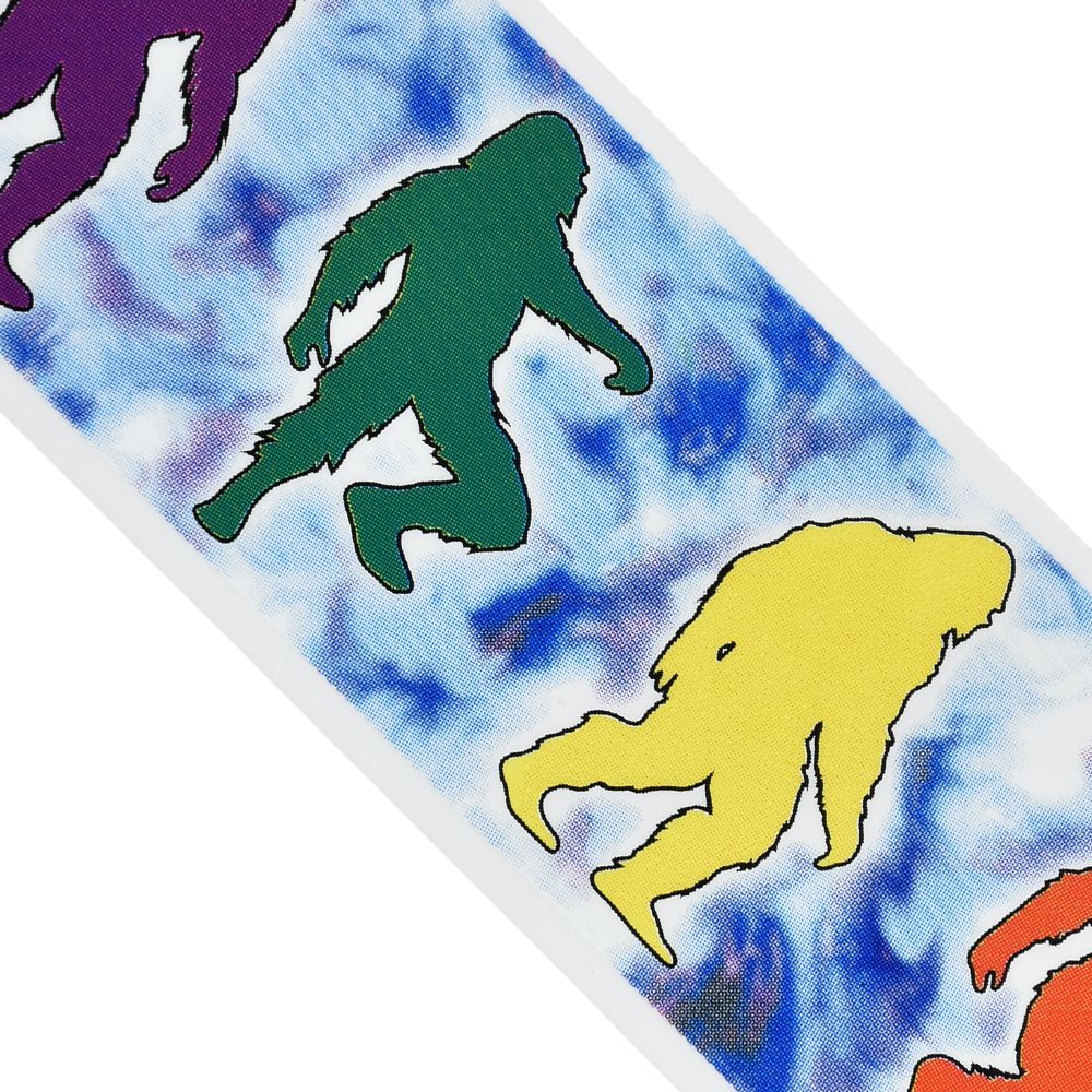 Rainbow Dancing Bigfoot Sticker - 9.5"x2.5" - Headshop.com