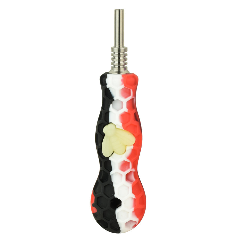 Glow Bee Silicone Dab Straw - Headshop.com