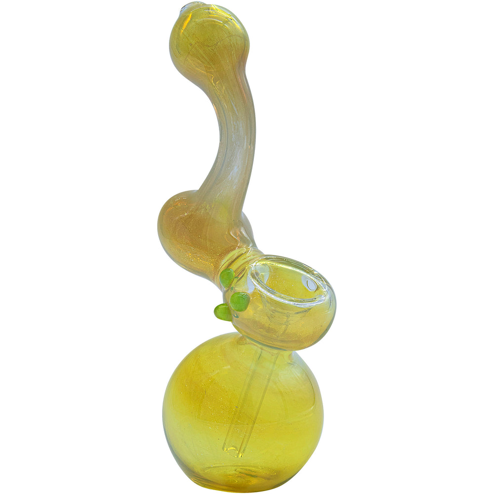 LA Pipes "Silver Sherlock" Fumed Sherlock Bubbler Pipe (Various Colors) - Headshop.com