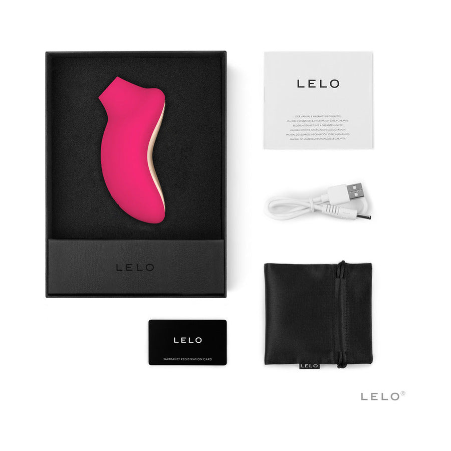 LELO SONA 2 Rechargeable Clitoral Stimulator Cerise - Headshop.com