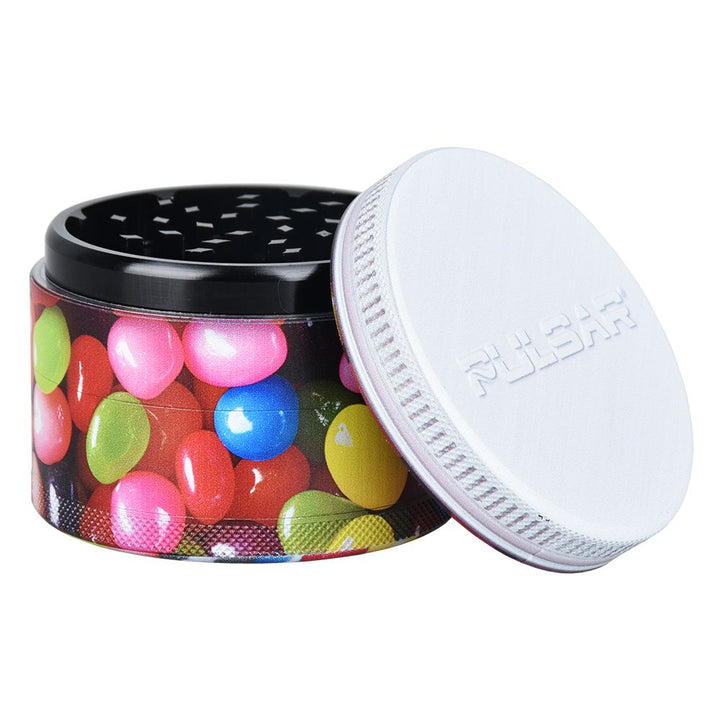 Pulsar OBJEX Design Series Aluminum Grinder | 4pc | 2.5" - Headshop.com