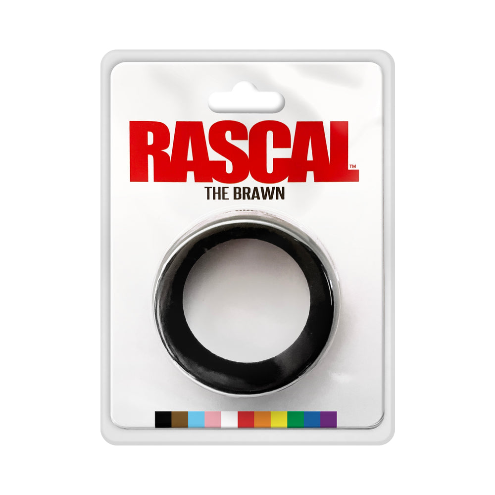 Rascal The Brawn Cockring Black - Headshop.com