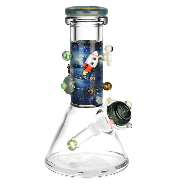Empire Glassworks Baby Beaker Water Pipe - 8"/14mm F/Galaxy - Headshop.com