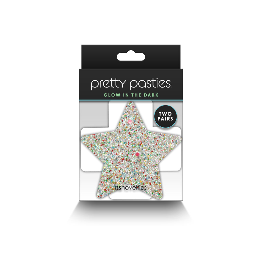 Pretty Pasties Star & Cross Glow 2 Pair - Headshop.com