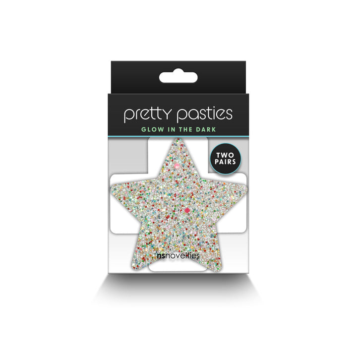 Pretty Pasties Star & Cross Glow 2 Pair - Headshop.com