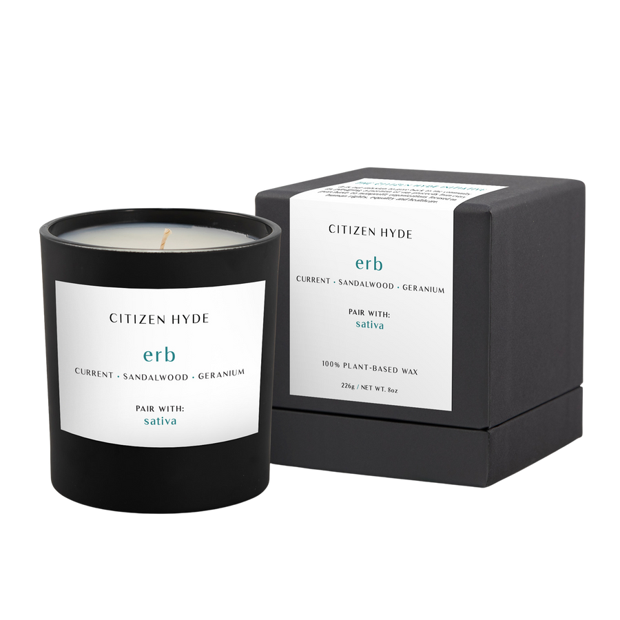 Erb Citizen Hyde Candle, Pairs with Sativa - Headshop.com