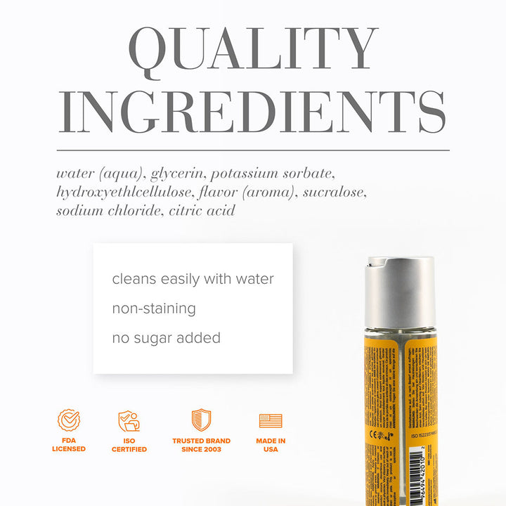 JO Cocktails Mimosa Flavored Water-Based Lubricant 2 oz. - Headshop.com
