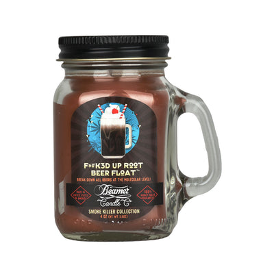 Beamer Candle Co. Mason Jar Candle | F*#K3D Up Root Beer Float - Headshop.com