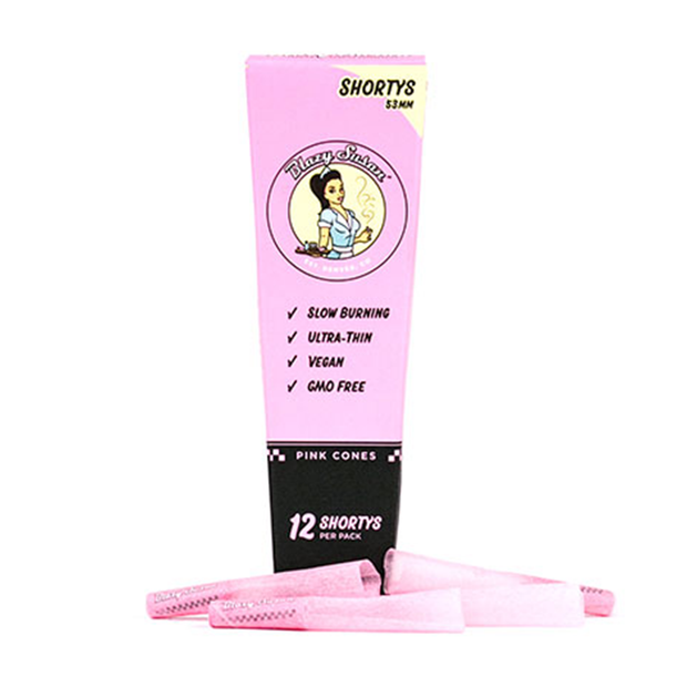Blazy Susan Pink Paper Cones - Headshop.com