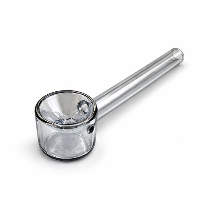STRAIGHT TUBE PLATED GLASS HAND PIPE