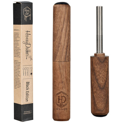 Honey Labs HoneyDabber™ II Compact Black Walnut Vapor Straw | 4.25" - Headshop.com