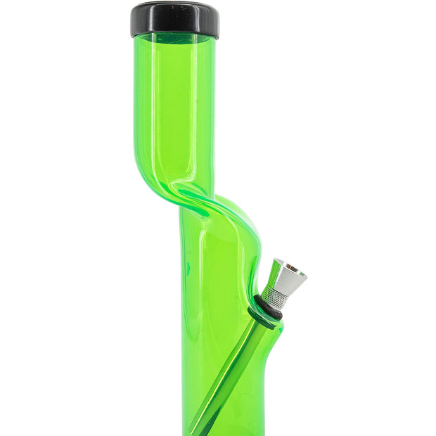 Acrylic Kink Neck Bong 9-12" Acrylic Kink Neck Bong - Multiple Colors