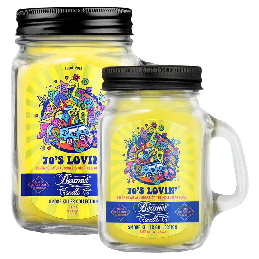 Beamer Candle Co. Mason Jar Candle | '70s Lovin' - Headshop.com
