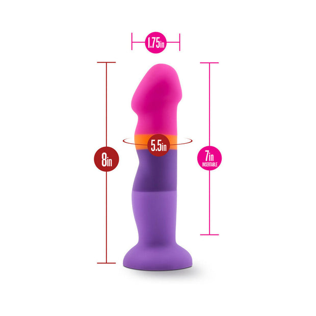 Avant D3 Summer Fling 8 in. Silicone Dildo - Headshop.com