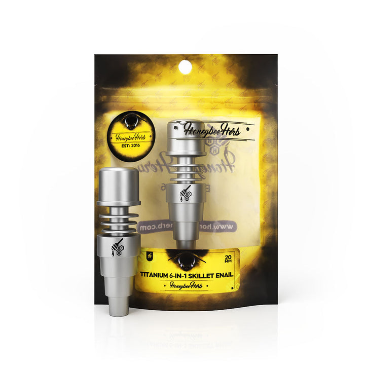 TITANIUM 6 IN 1 SKILLET ENAIL DAB NAIL - Headshop.com