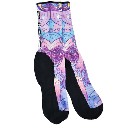 Pulsar Socks - Melting Shrooms - Headshop.com