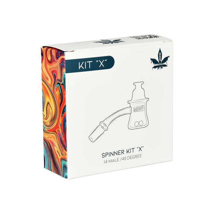 aLeaf Quartz Banger Spinner Kit - X / 14mm M - Headshop.com