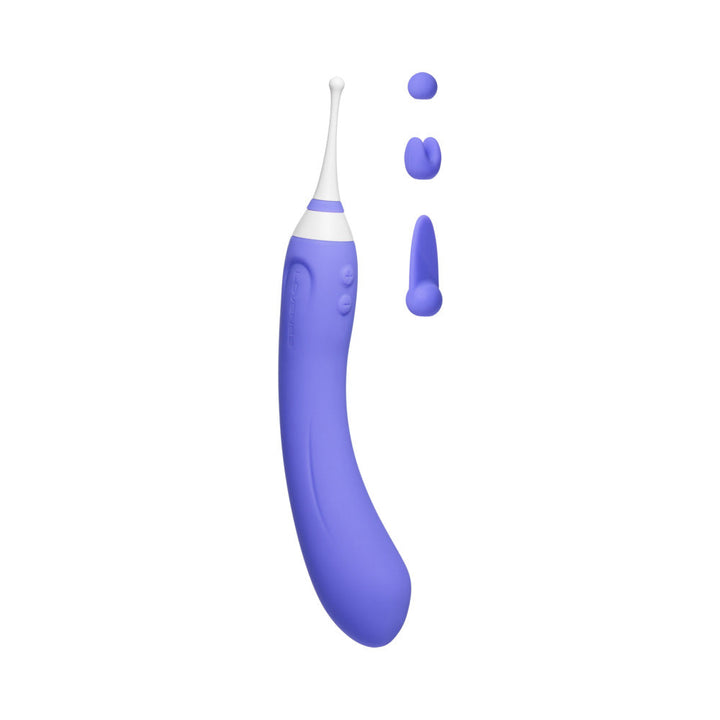 Lovense Hyphy Bluetooth Remote-Controlled Dual-End Vibrator Clitoral and G-Spot Stimulator - Headshop.com