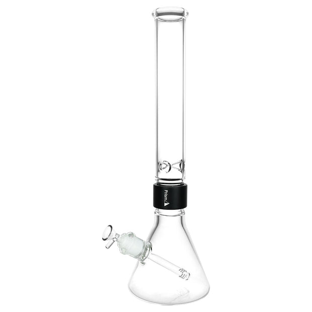 Prism Tall Beaker Single Stack Water Pipe | 18" | 14mm F | Clear - Headshop.com