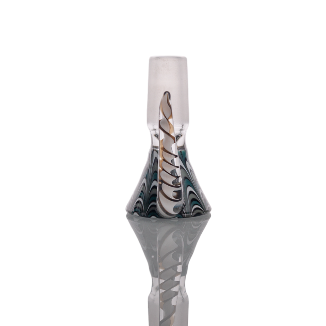 14mm & 18mm Male Joint Colorful Heady Bowl w/ Arm - Headshop.com